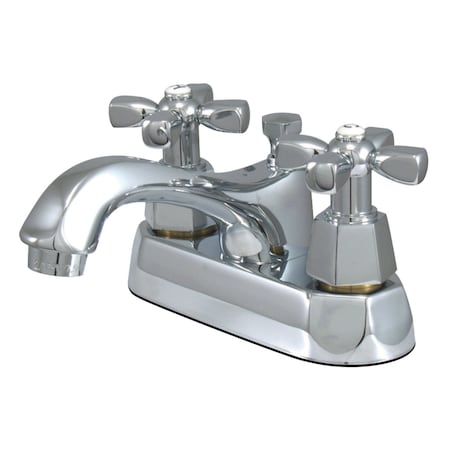 Kingston Brass KS4261HX 4" Centerset Bathroom Faucet, Polished Chrome KS4261HX